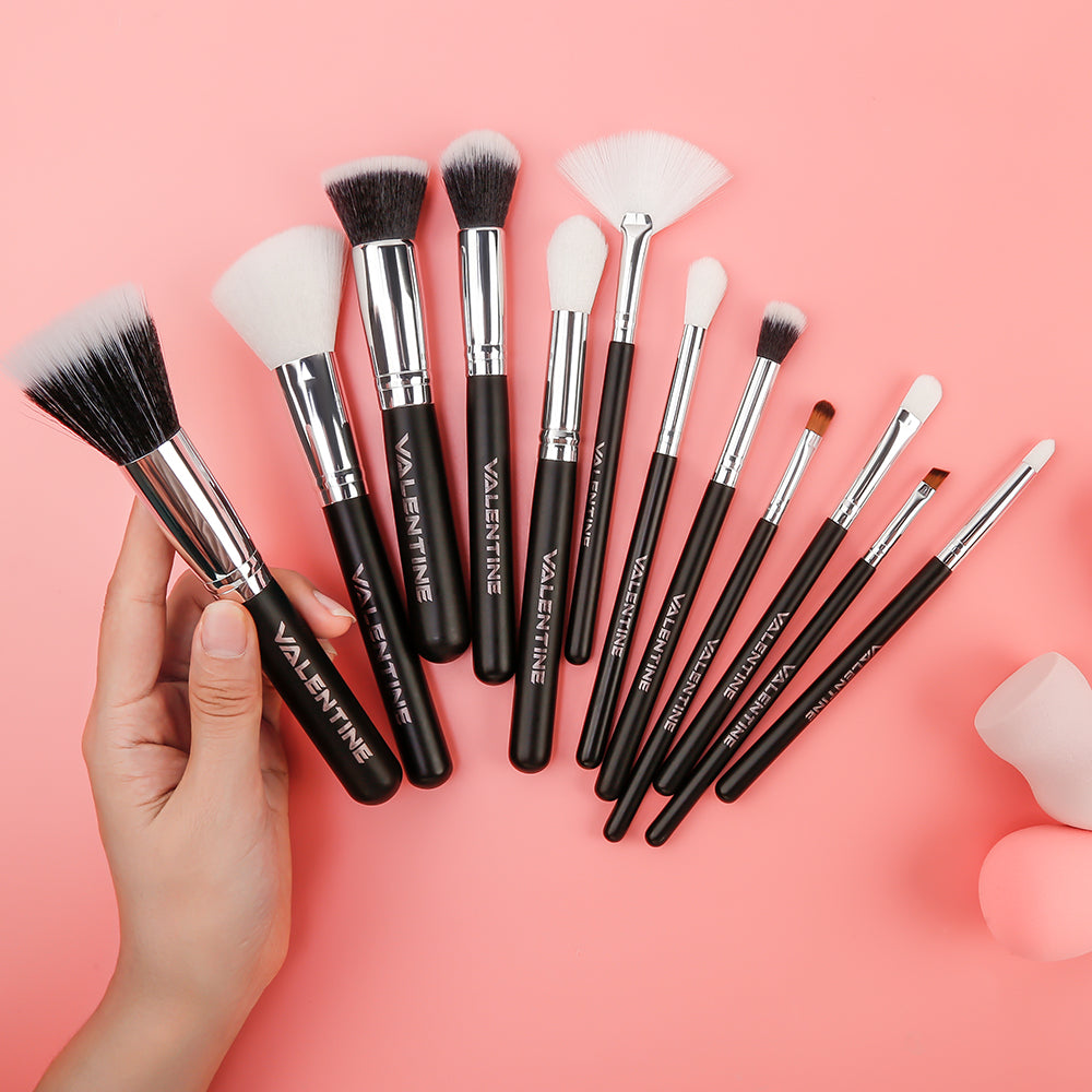 Valentine Brushes 12 Piece Face Brush Set