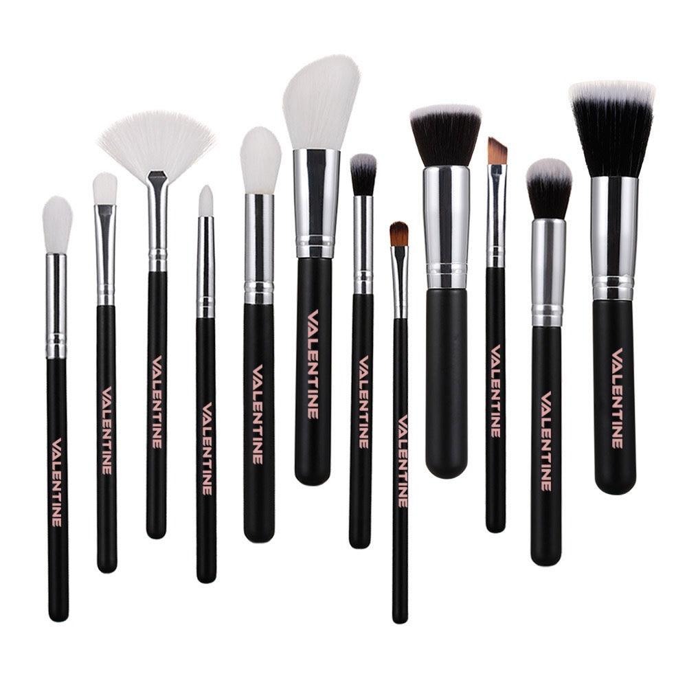 Valentine Brushes 12 Piece Face Brush Set